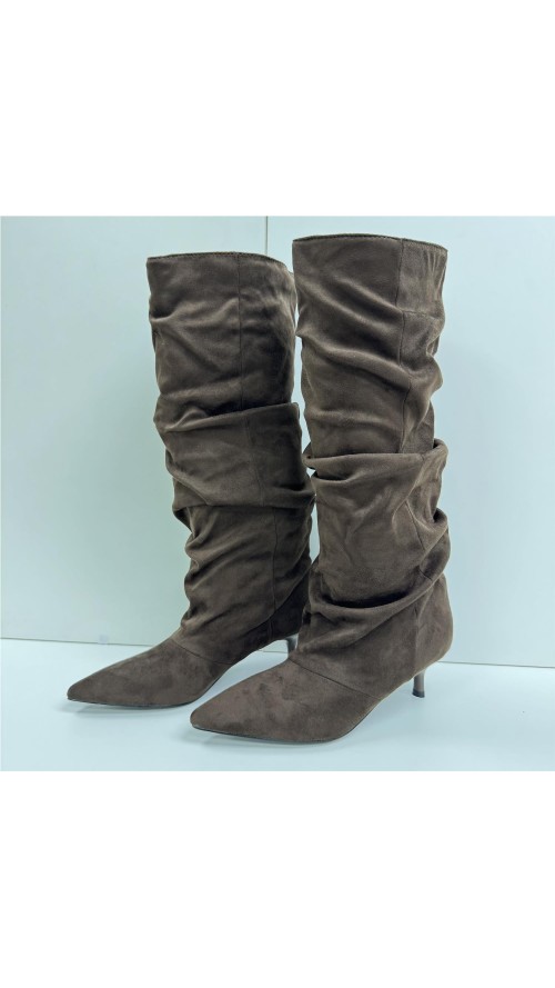 BOTA ARRUGADA MARRON