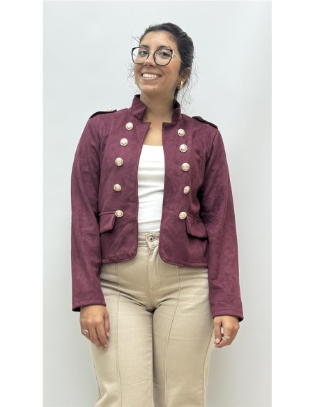 CHAQUETA IRINA BURDEOS