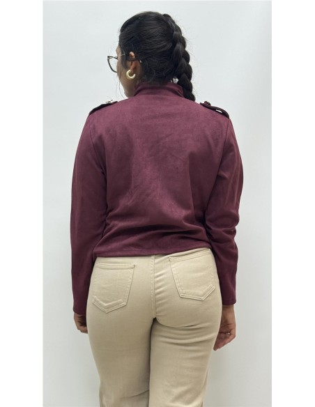 CHAQUETA IRINA BURDEOS