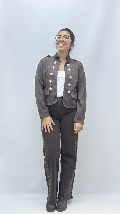 CHAQUETA IRINA MARRON