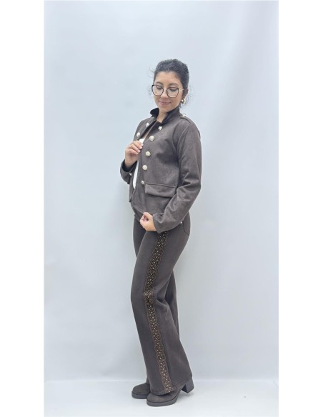 CHAQUETA IRINA MARRON