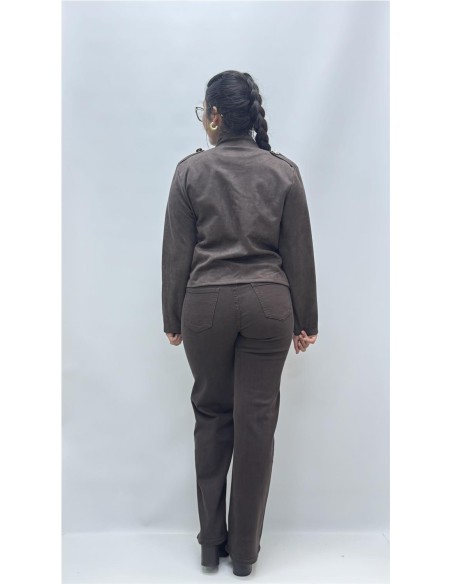 CHAQUETA IRINA MARRON