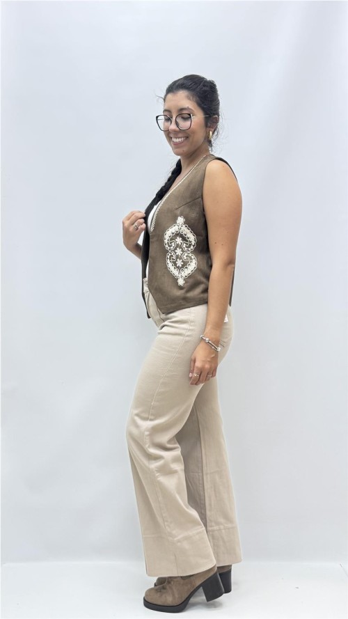 CHALEQUILLO OPORTO MARRON