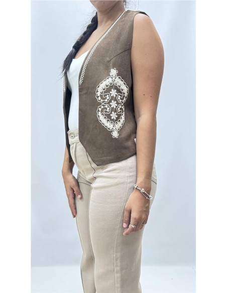 CHALEQUILLO OPORTO MARRON