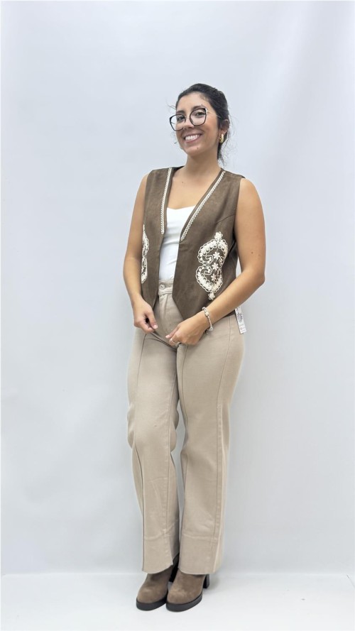 CHALEQUILLO OPORTO MARRON