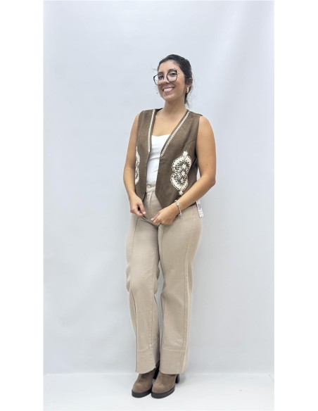 CHALEQUILLO OPORTO MARRON