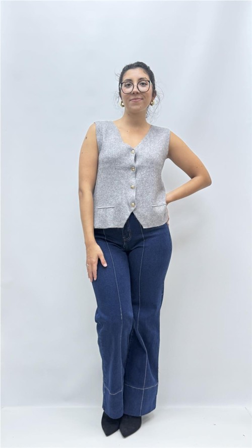 CHALEQUILLO EVA GRIS