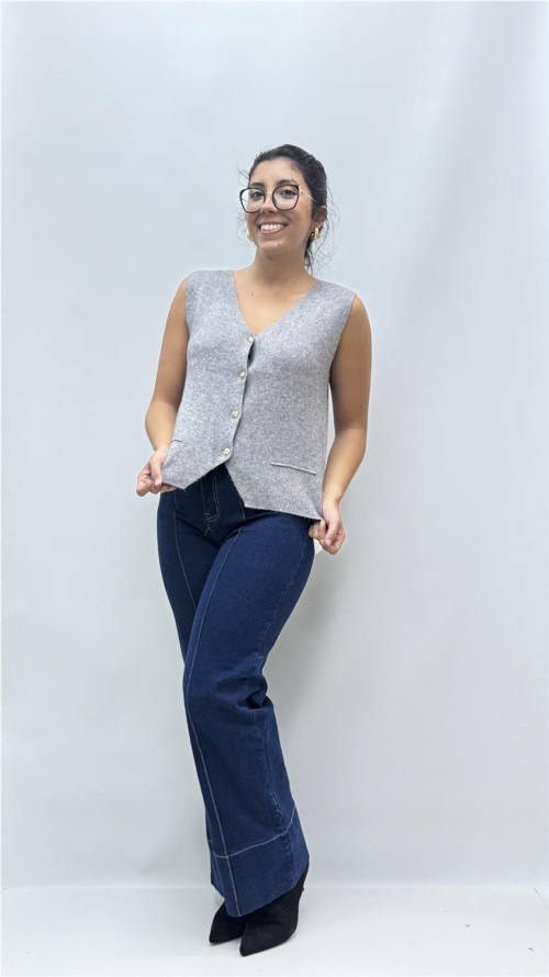 CHALEQUILLO EVA GRIS