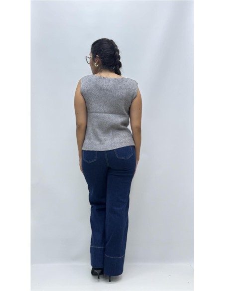 CHALEQUILLO EVA GRIS