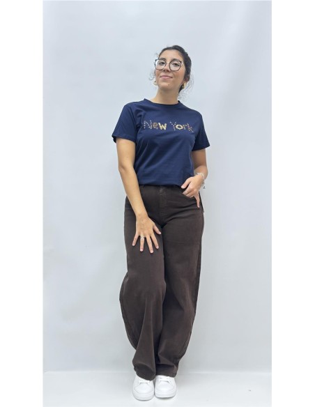 CAMISETA NEW YORK MARINO