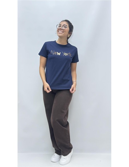 CAMISETA NEW YORK MARINO