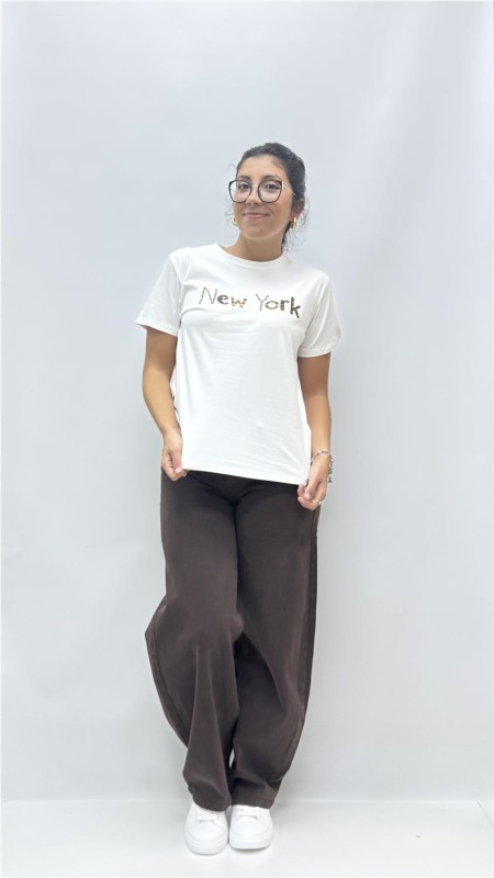 CAMISETA NEW YORK BLANCO 2