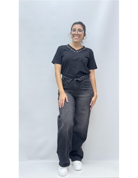 CAMISETA PICO CANTABRA NEGRO