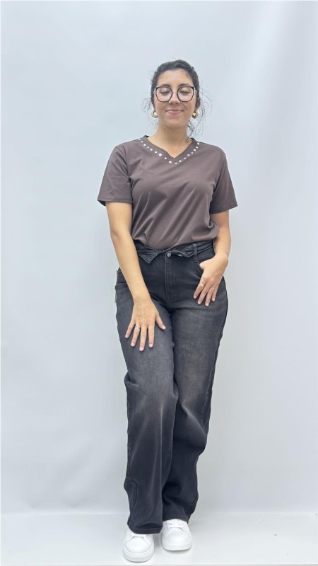 CAMISETA PICO CANTABRA MARRON