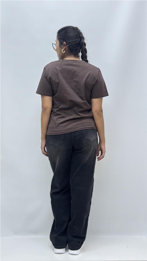 CAMISETA PICO CANTABRA MARRON