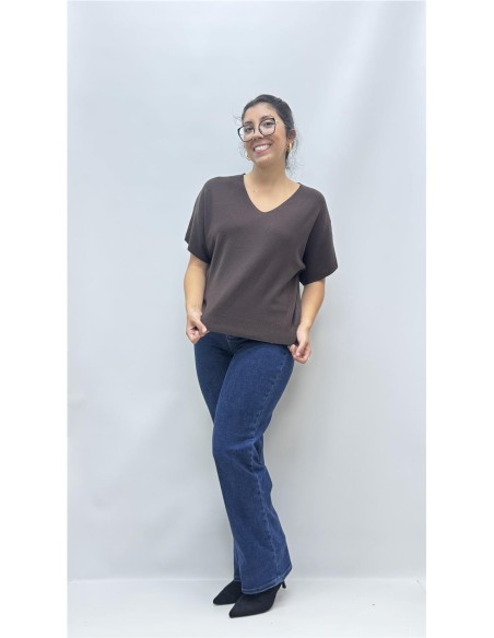 JERSEY HAITI MARRON