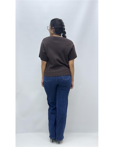 JERSEY HAITI MARRON