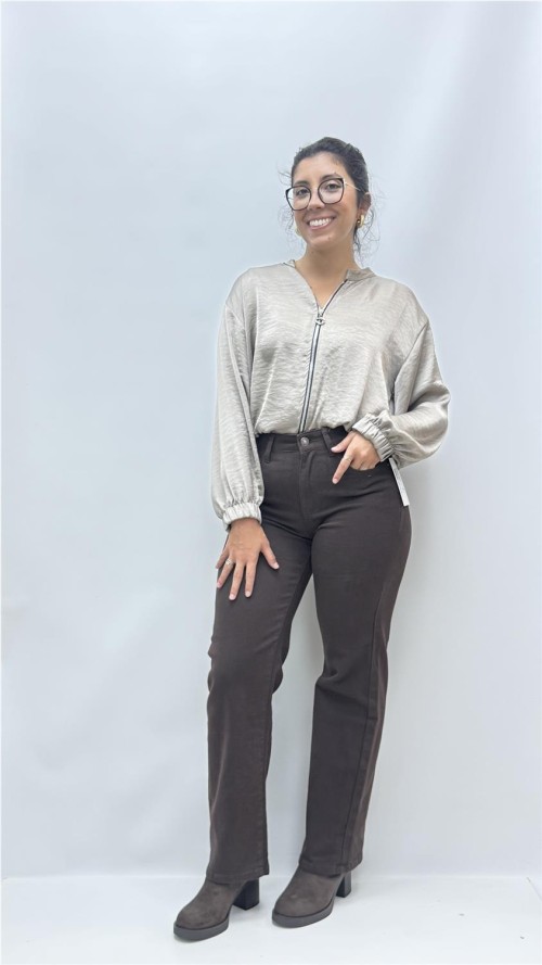 PANTALON AROA MARRON