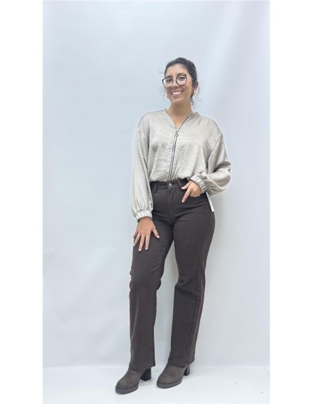 PANTALON AROA MARRON