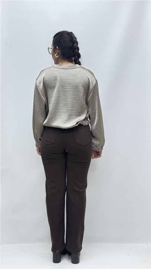 PANTALON AROA MARRON