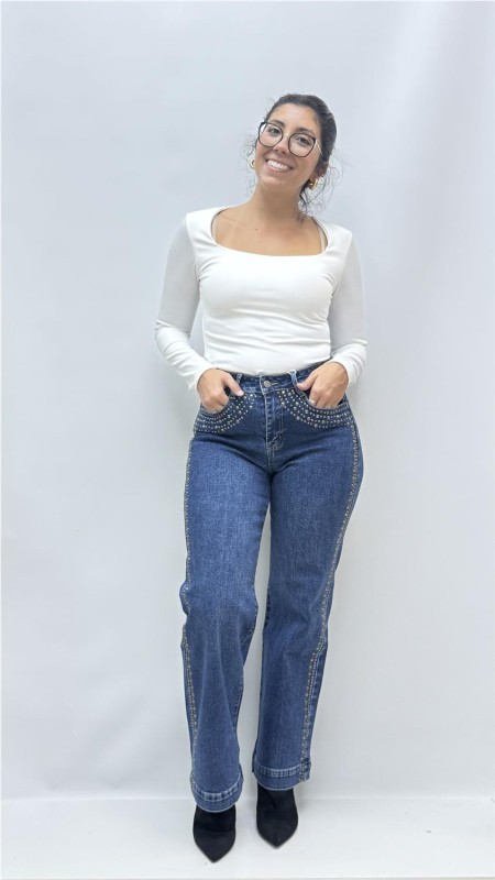PANTALON DIVINA VAQUERO