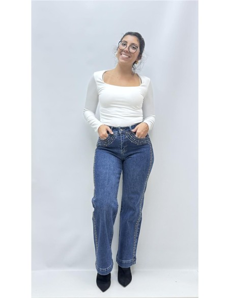 PANTALON DIVINA VAQUERO