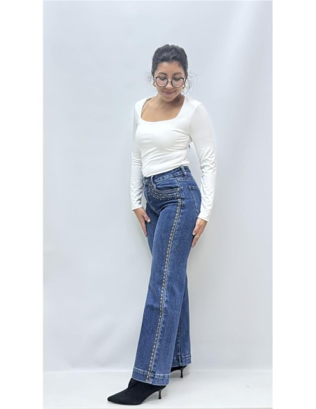 PANTALON DIVINA VAQUERO