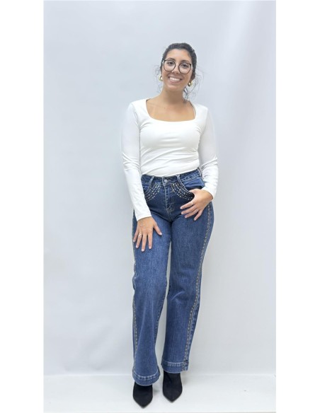 PANTALON DIVINA VAQUERO