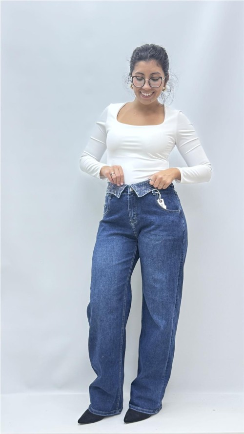 PANTALON ESTELA VAQUERO