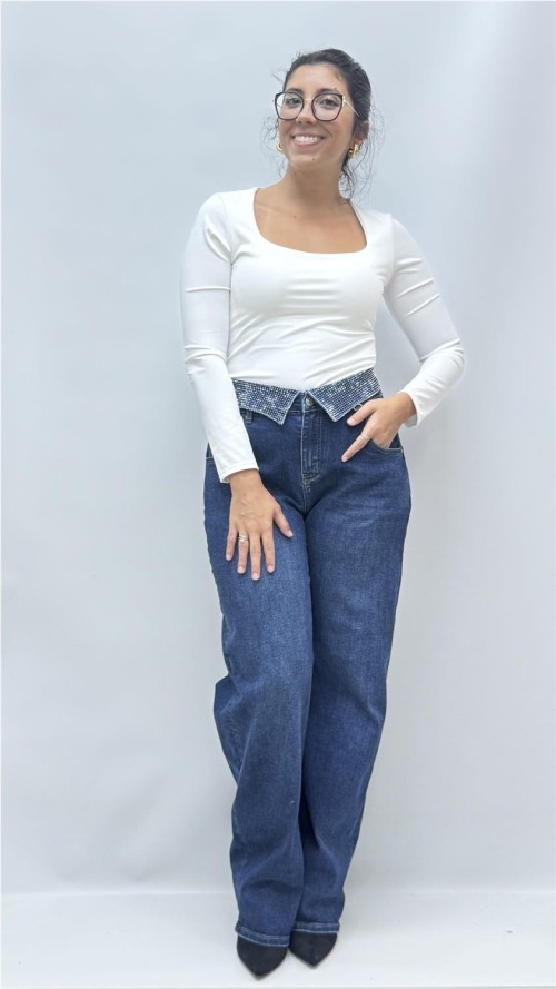 PANTALON ESTELA VAQUERO