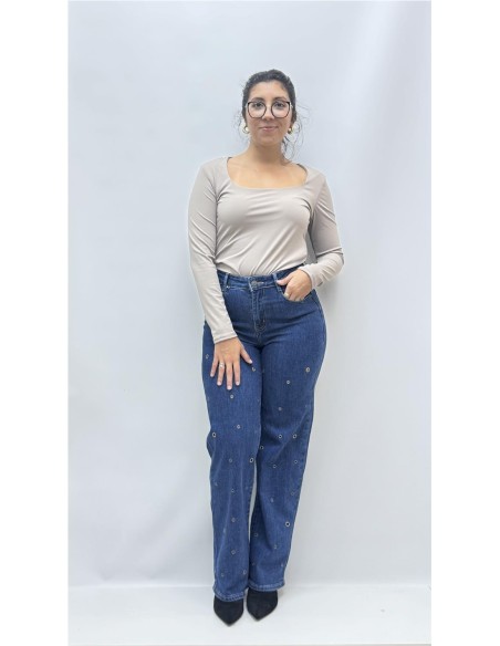 PANTALON TACHAS VAQUERO