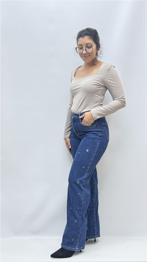 PANTALON TACHAS VAQUERO