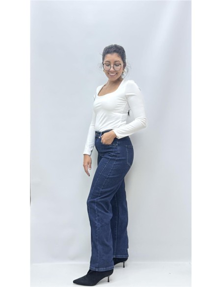 PANTALON BALLON COSTURAS VAQUERO