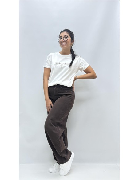 PANTALON BALLON MATI MARRON