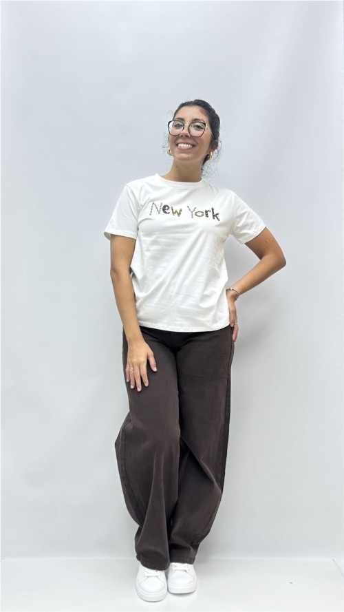 PANTALON BALLON MATI MARRON