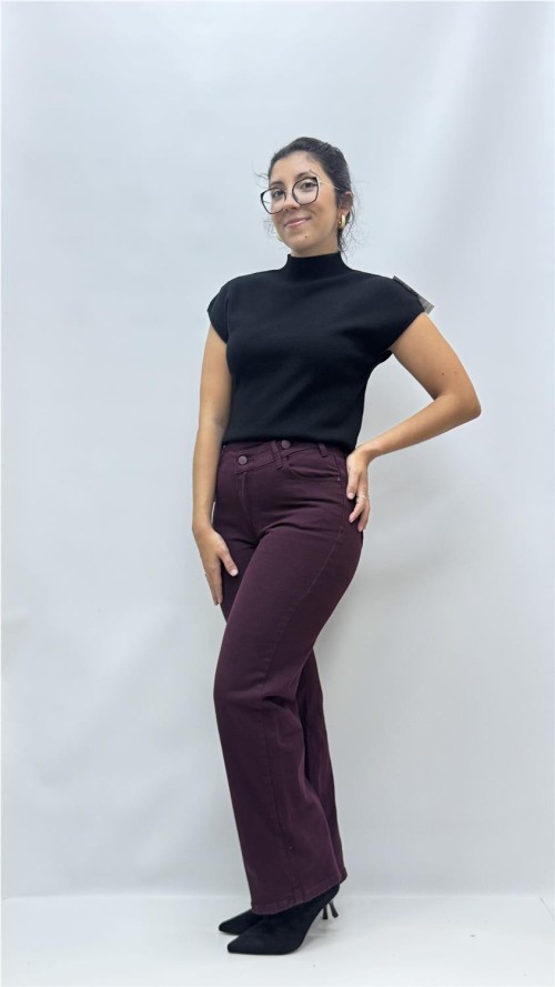 PANTALON DOBLE BOTON ISABEL BEENJENA