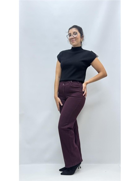 PANTALON DOBLE BOTON ISABEL BEENJENA