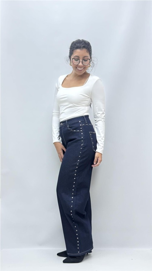 PANTALON TACHAS ESTHER VAQUERO