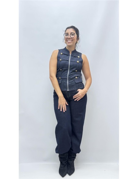 PANTALON MORA VAQUERO