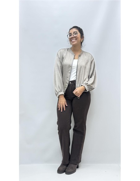 BOMBER CORDOBA TAUPE