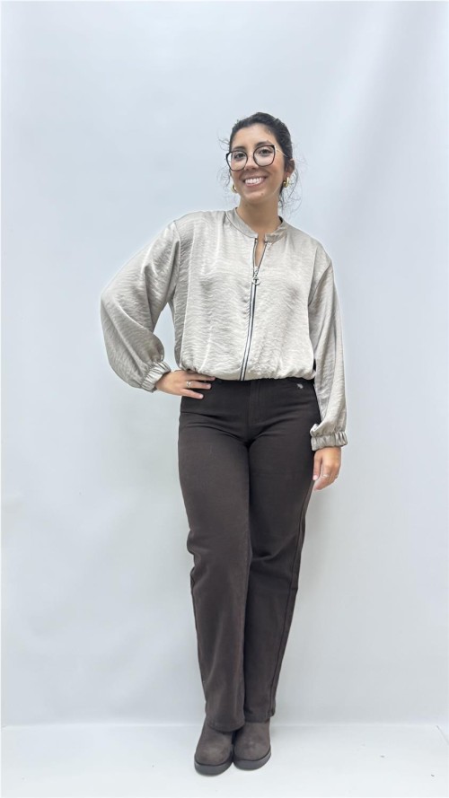 BOMBER CORDOBA TAUPE
