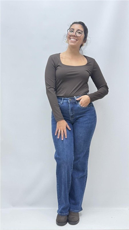 TOP SEVILLA MARRON