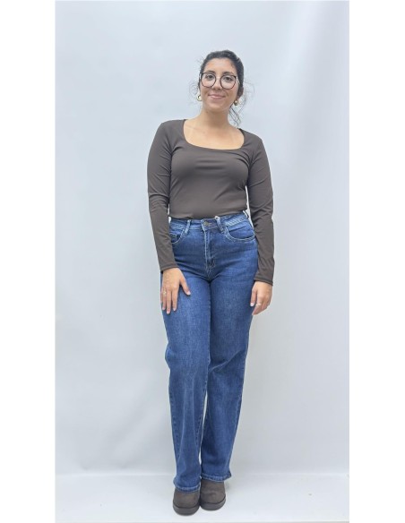 TOP SEVILLA MARRON