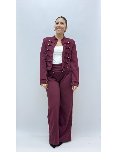 CHAQUETA LOE BURDEOS