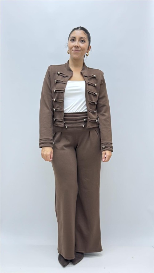 CHAQUETA LOE MARRON