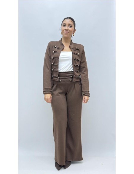 CHAQUETA LOE MARRON