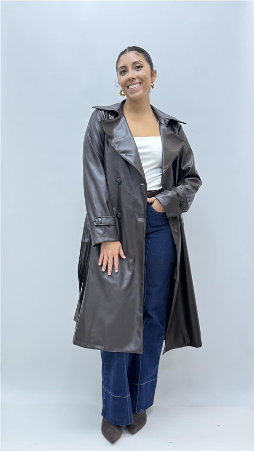 GABARDINA CHARI MARRON