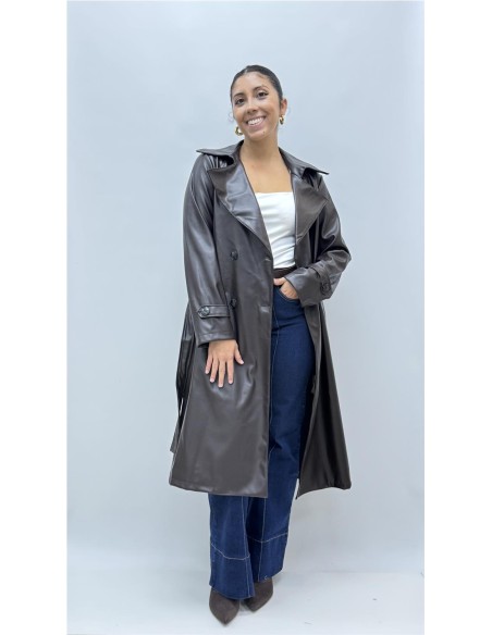 GABARDINA CHARI MARRON