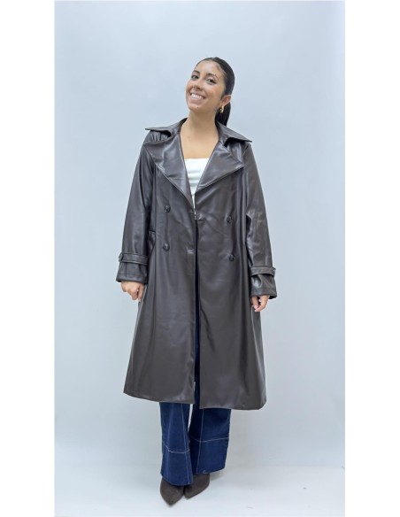 GABARDINA CHARI MARRON