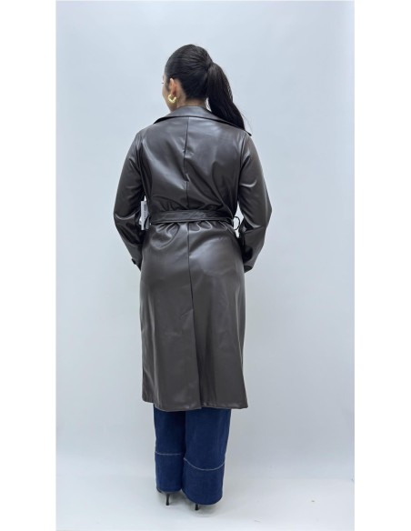 GABARDINA CHARI MARRON